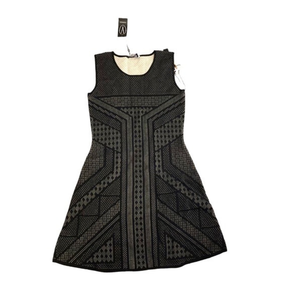 Vertigo Paris flared knit dress